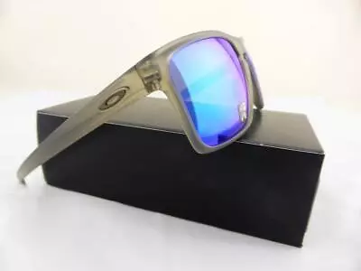 $169 • Buy Oakley SLIVER XL Sunglasses Matte Grey Ink -  POLARISED Sapphire Iridium Lenses