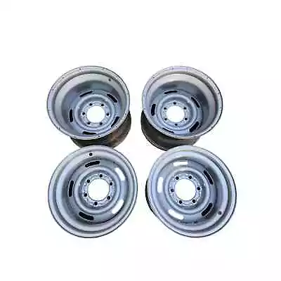 Chevrolet Car Style Rallys 2x 15x8 2 15x10 Wheels Rims 6 Lug Truck • $696.95