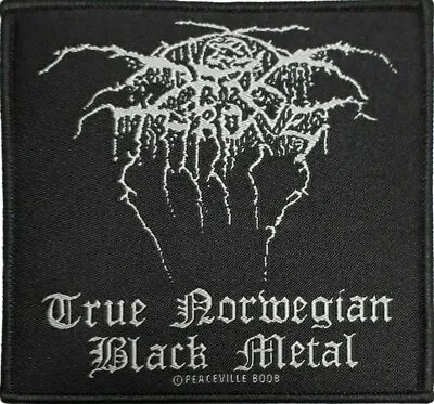 £2.99 • Buy DarkThrone - True Norwegian Black Metal Patch 10cm X 11cm
