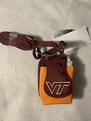 Virginia Tech Hokies College Purse Plus Touch Phone ID Wallet Gift Compact • $8.90