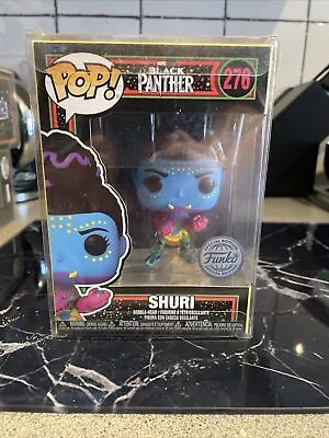 Funko Pop Marvel Black Panther #276 Shuri Blacklight Special Edition • £5