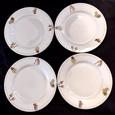 Thomson Pottery My Garden 10.5  Dinner Plates ~ Set Of 4 • £19.46