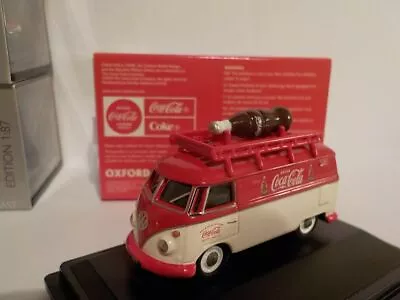 £8.95 • Buy VW T1 Van/Bottle Coca Cola, Model Cars, Oxford Diecast 1/76 76VWS007CC