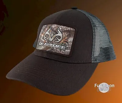 New Realtree Antler Camo Patch Mens Snapback Trucker Cap Hat • $19.95