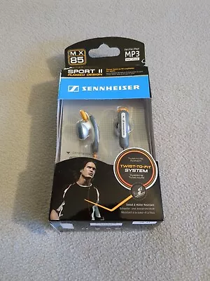 Sennheiser MX 85 II CX85 In-Ear Headphones Earphones - Yellow/Orange Open Box • $15