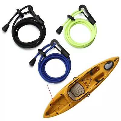 Canoe Rope Holder Kayak Paddle Leash Fishing Rod Tether Satety Fixed Ropes • $7.88