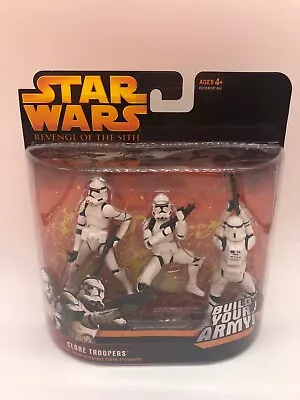 Star Wars Revenge Of The Sith Clone Troopers  Build Your Army  - NEW (WHITE) • $45.77