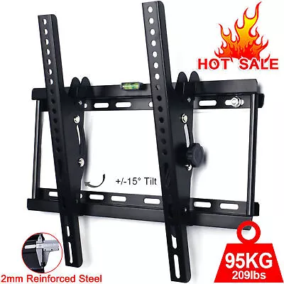 £9.59 • Buy TV Wall Bracket Mount For 26 32 37 40 42 50 55 60 Upto 62  Inch Plasma LCD LED