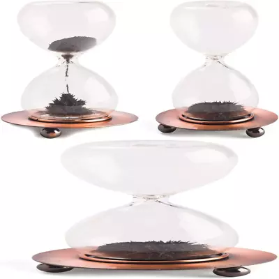 Westminster Magnetic Sand Hourglass Timer Glass Decoration Desk Office • $12.95