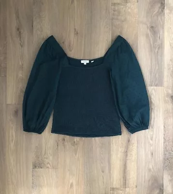 Fat Face Ladies Green Top Size 6 • £5.55