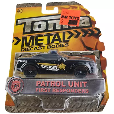 New Tonka Metal First Responders Patrol Unit Black Sheriff Dept Hasbro USA 2016 • $23