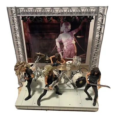 McFarlane Spawn.Com Metallica Action Figures On Stage With Lights And Sound • $809.99