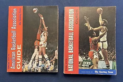 ABA & NBA Sporting News Guides 1971-72 Season Basketball  • $9.99