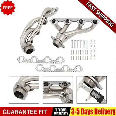 1 Set Exhaust Stainless Header Kit For 87-96 Ford F150 F250 Bronco 5.8L USA NEW • $159.65