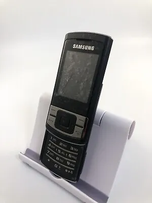 £10.55 • Buy Samsung C3050 Stratus EE Black Slide Mobile Phone Cracked 2.0  Screen Display   