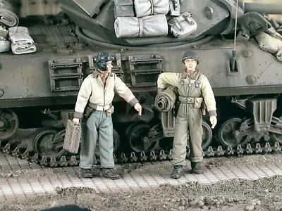 Verlinden 1/48 US Tankers Walking With Supplies WWII (2 Figures) [Resin] 2286 • $23.76