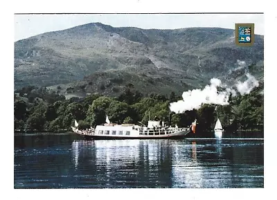 Postcard-Cumbria/Lake District-Coniston-S.Y.Gondola On The Lake • £1.99