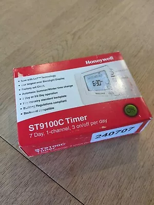 Honeywell ST9100C 7 Day Single Channel Time Switch • £25