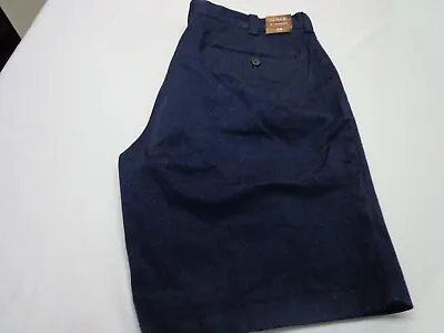 J. Crew Men's 9-Inch Inseam  Navy Blue Shorts  Size 34  NEW • $18.99
