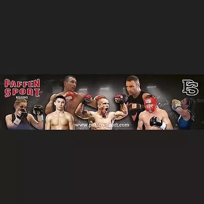 Paffen Sport ALL STAR Banner Boxing Kickboxing Muay Thai MMA. 300 X 80 Cm • £101.76