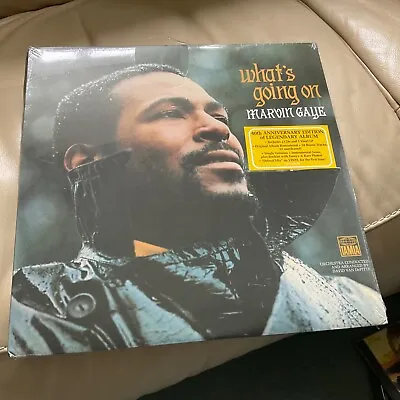 MARVIN GAYE: WHATS GOING ON. 2011 40th Anniversary 1LP/2 CD. NEW. AUDIOPHILE. • £112