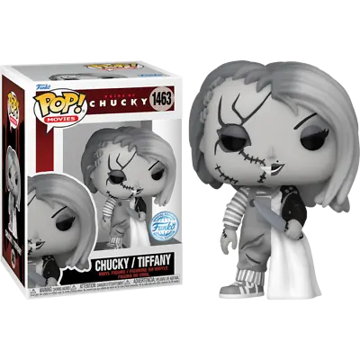 Bride Of Chucky (1998) - Chucky / Tiffany #1463 Pop! Vinyl Figure [RS] • $24.99