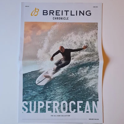 £2.99 • Buy BREITLING CHRONICLE WATCH CATALOGUE BROCHURE June 2022 Issue #2 Full Collection