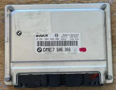 2001 BMW 740i E38 Engine Computer Module Unit ECU ECM DME 7506366 • $69.99