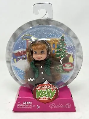 Barbie Happy Holidays Kelly Gingerbread Miranda Ornament 2007 Collectible New • $13