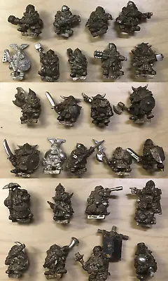 Heartbreaker Fantasy Armies - Kev Adams 26 Dwarf Army (resin) • $35