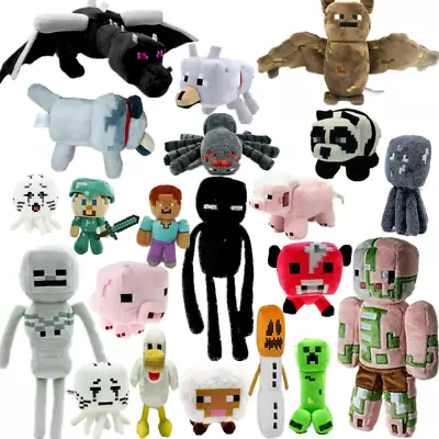 Minecraft Plush Toy Kids Doll Children Stuffed Animal Soft Plushies Multi Styles • $19.99
