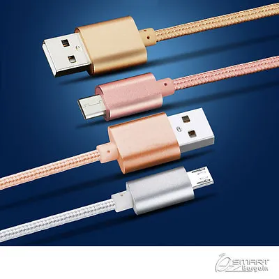 2M Fiber USB Data Sync Charger Cable For Oppo R11s / R11 / A77 / A73 / A 57 / F5 • $5.99
