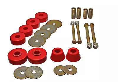 Energy Suspension 3.4137R Body Cab Mount Set Fits 63-66 C10 Pickup • $79.80