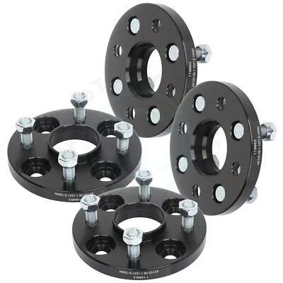 4pcs 15mm 4x100 12x1.5 Wheel Spacers For Honda Civic Mitsubishi Lancer • $52.49