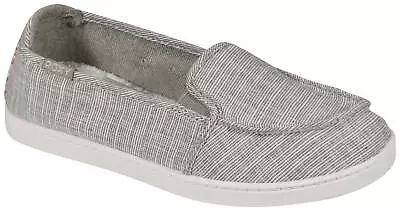 Roxy Minnow Slip On Shoe - Cool Grey - New • $49