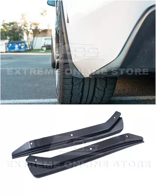 EOS For 16-Up Camaro | Extended Style TEXTURE BLACK Rear Splash Guards Mud Flaps • $39.99