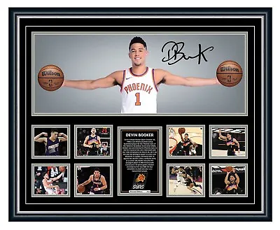 $119.99 • Buy Devin Booker Wings Phoenix Suns Signed Photo Framed Limited Edition Memorabilia