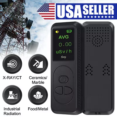 Geiger Counter Tube Nuclear Radiation Detector Β Γ X-Ray Dosimeter Monitor-Meter • $19.99