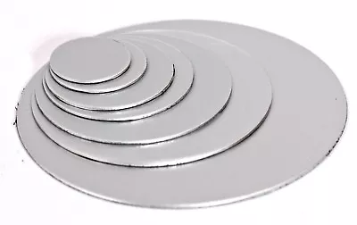 STAINLESS STEEL Blank Round DISCS 304 Grade Sheet Metal Precision Laser Cut • £3.63