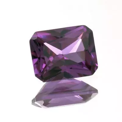 5x3mm - 20x15mm Alexandrite Color Lab Created Sapphire Emerald Shape • $13.28