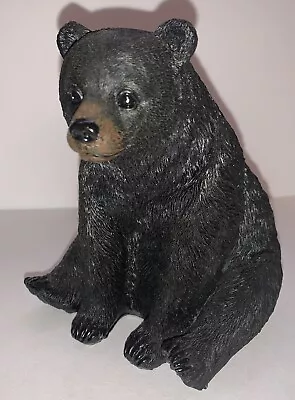 Black Bear Figurine-rustic Cabin Decor-wildlife • $18