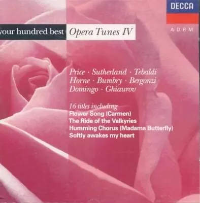 Your Hundred Best Opera Tunes IV Various 1991 CD Top-quality Free UK Shipping • £2.16