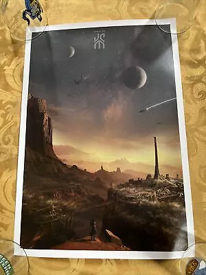 IMAX John Carter 13.5 X19.5  Movie Promo Poster See Pics For Condition • $10