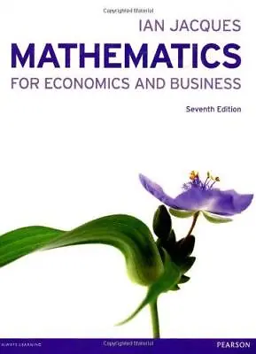 Mathematics For Economics And Business • £6.60