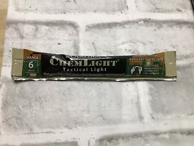 Chem Tactical Lights - Orange - 6 Hour Life**LOT OF 90** • $99.99