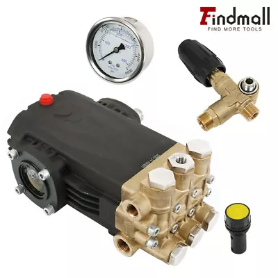 Findmall General Right Shaft 3500 PSI Pressure Washer Pump 4.5 HP Belt Drive • $405