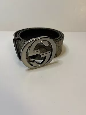 GUCCI GG Supreme Belt With G Buckle • $199.99