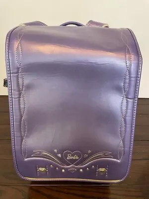 Randoseru Japanese School Bag  Kid's Backpack Barbie Purple • £75.90