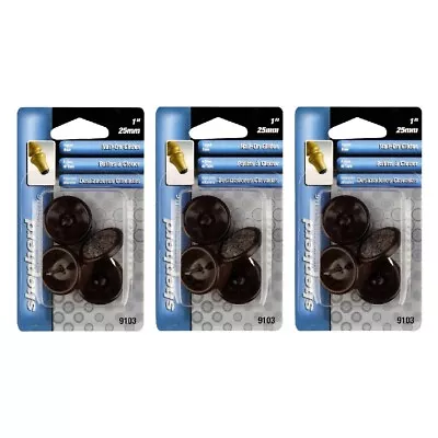 Shepherd Hardware 9103 Nail On Furniture Glides Carpet Base 1-Inch 4 Ct 3-Pack • $9.95