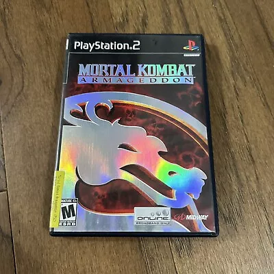Mortal Kombat: Armageddon (Sony PlayStation 2 2006) - Tested - Reg Card - PS2 • $20